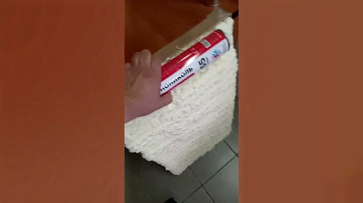 Тестирование монтажной пены Технониколь 65 STANDART