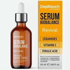DEPILTOUCH PROFESSIONAL Сыворотка для лица с церамидами витамином С и феруловой кислотой