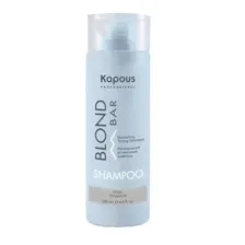 Шампунь оттеночный Kapous Professional Blond Bar, для оттенков блонд Стальной, 200 мл