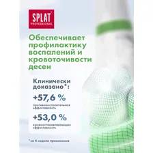 Зубная паста Splat Professional Лечебные травы для профилактики воспаления десен, 100мл