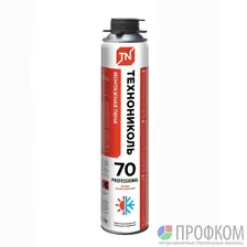 Пена монтажная профессиональная ТЕХНОНИКОЛЬ 70 PROFESSIONAL 1020г.