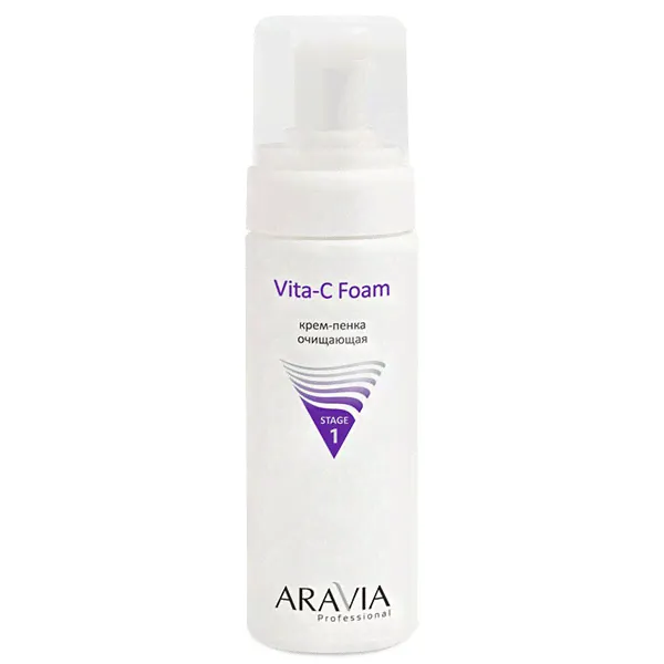 Aravia Professional Vita-C Foaming - Крем-пенка очищающая, 160 мл, бренд - ARAVIA Professional-0