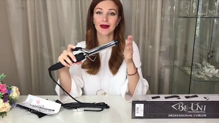 Плойка с зеркальным титановым покрытием с диаметром 25 мм Be Uni Professional A725 Titan Curler