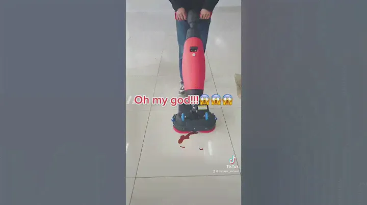 Mini Floor Scrubber #cleaning #commercial #industrial #vacuum #scrubber