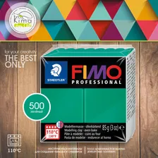 Полимерная глина FIMO Professional 500 | чистый зеленый