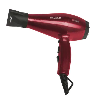Dewal Professional SPECTRUM - Деваль Спектрум Фен красный, вес 600 г., 2200 Вт., 03-110 Red-0