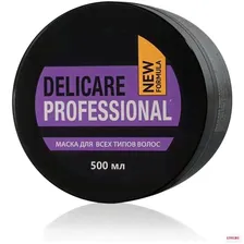 Маска Delicare Professional для всех типов волос с кератином, 500 мл.