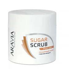 ARAVIA Professional, Скраб сахарный с маслом миндаля, 300 мл