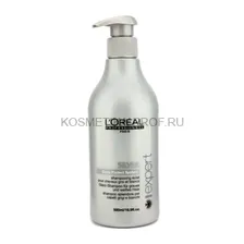 Шампунь для седых или обесцвеченных волос Loreal Professional Silver 500 мл