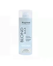 Kapous Professional Blond Bar - Питательный оттеночный бальзам для оттенков блонд Платиновый 200 мл
