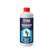 Очиститель для ПВХ №10 EUROWINDOW 950мл TYTAN PROFESSIONAL