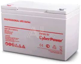 1000527502 Аккумуляторная батарея PS UPS CyberPower RV 12200W / 12 В 56 Ач Battery CyberPower Professional UPS series RV 12200W, voltage 12V, capacity