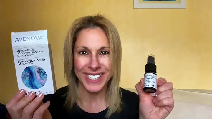 Cleaning my Eyes with Avenova Eyelid & Eyelash Spray