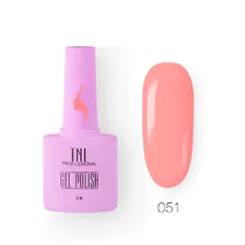 Гель-лак TNL Professional 8 Чувств №051 - коралловая фиалка, 10 мл (387657)