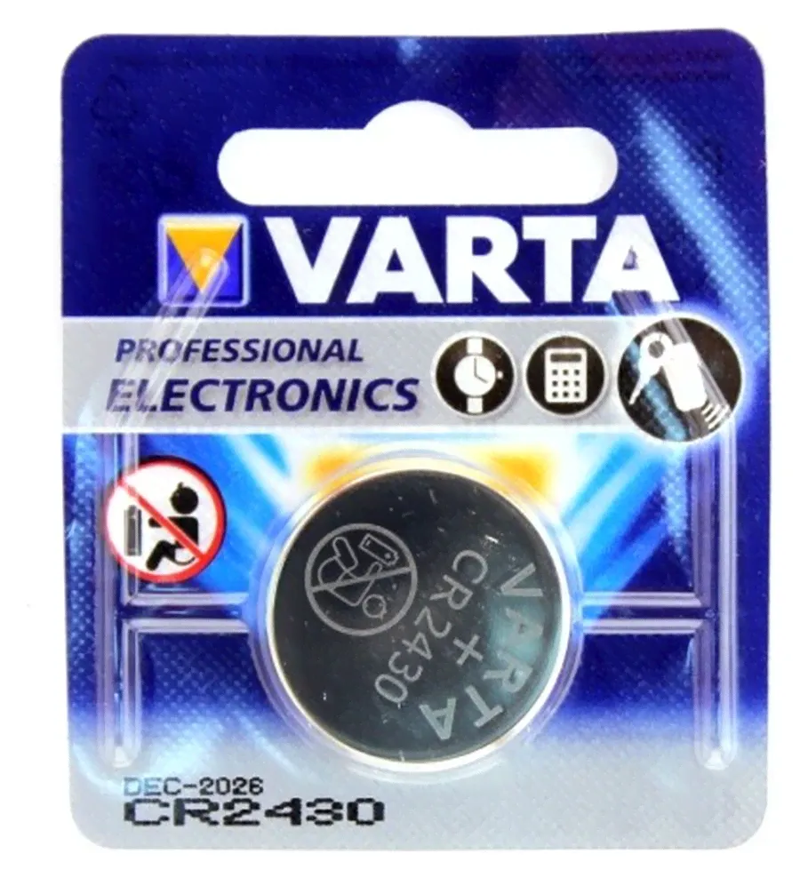 Батарейка VARTA CR2430 Professional Electronics 3V-0