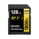 Карта памяти Lexar SDXC 128GB Professional 1800x UHS-II 270/180Mb/s, U3 V60 (LSD1800128G-BNNNG)