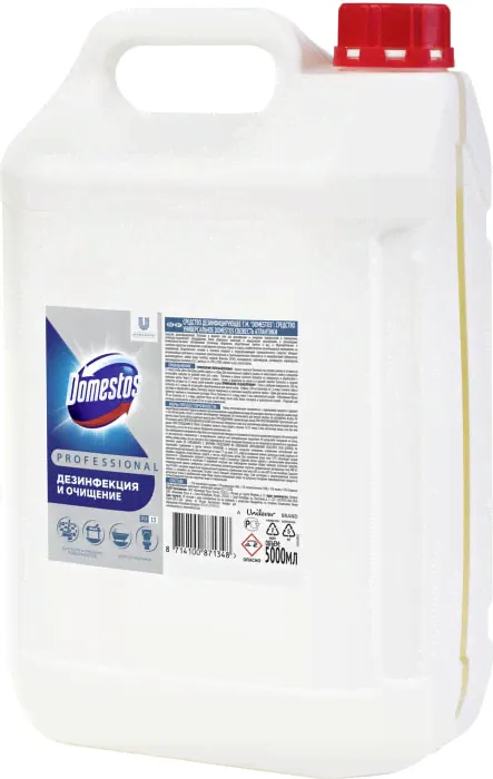 Средство чистящее Domestos Professional Дезинфекция и очищение универсальное 5л-0
