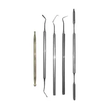 Professional Set of Metallic Tools - профессиональный набор инструментов для ремонта кожи (Стеки)