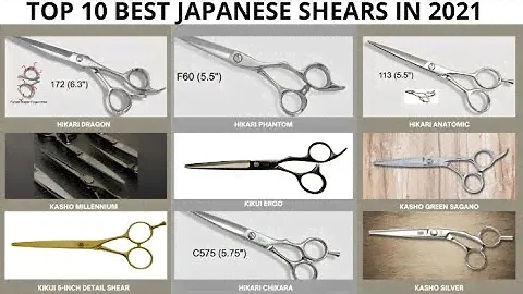 Top 10 Best Japanese Shears in 2021- 2024