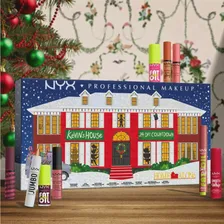 Косметический адвент-календарь NYX Professional Makeup Home Alone 2024