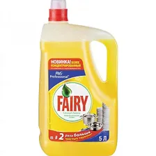 Средство для мытья посуды Fairy Professional "Лимон", концентрат-гель, канистра 5л (8001090424747)