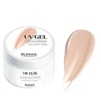 RUNAIL PROFESSIONAL КАМУФЛИРУЮЩИЙ UV-ГЕЛЬ, ФРАНЦУЗСКИЙ БЕЖЕВЫЙ 3454, 15 Г.