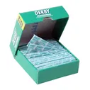 Derby Professional Single Edge Blades — Сменные лезвия для бритья односторонние для шаветки, 100 шт
