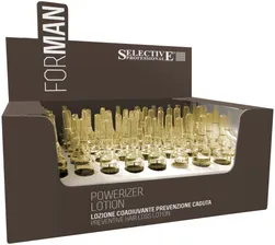 Selective Professional Cemani Powerizer+ Профилактический лосьон против выпадения волос (ампулы), 8 мл, 60 шт.