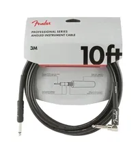 Кабель инструментальный Fender Professional Series Black Guitar/Instrument Cable, Straight