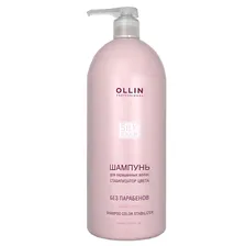 Ollin Professional Silk Touch Shampoo - Шампунь для окрашенных волос, Стабилизатор цвета, 1000 мл, бренд - OLLIN Professional