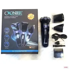 Триммер для стрижки волос 3 в 1 Cronier Cr-823 Professional