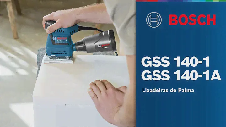 Lixadeiras de palma GSS 140-1 e GSS 140-1A