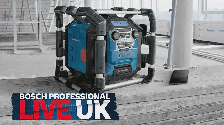 MUSIC on the JOBSITE - Bosch RADIOS LIVE