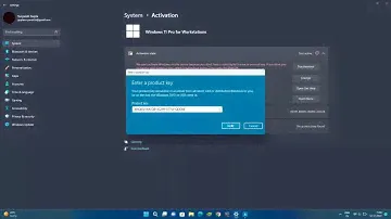 Product Activate key For Windows 11 Pro and Workstation