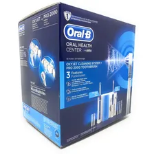 Набор Oral-B Ирригатор Professional Care OxyJet Cleaning system OC601.565.5 + Электрическая зубная щетка PRO 2000