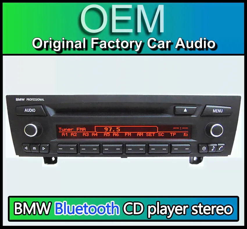 BMW Professional CD player 1 Series Bluetooth radio stereo E81 E82 E87 AUX USB-0