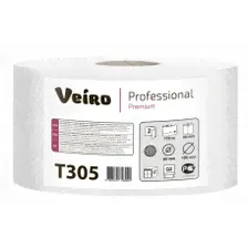 Туалетная бумага в средних рулонах Veiro Professional Premium T305