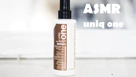 АСМР/ASMR обзор спрей-маска Uniq one / Шепот, релаксация