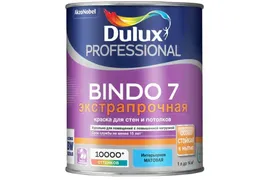 Краска Dulux Professional Bindo 7 мат BW 1л