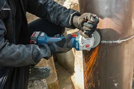 Шлифмашина угловая аккумуляторная BOSCH GWS 180-LI Professional (06019H9021)