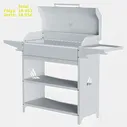 Мангал GRATAR Professional Optima BBQ - Барбекю и гриль - 3D модель
