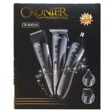 Машинка для стрижки CRONIER PROFESSIONAL CR-9005A 3 in 1 черный