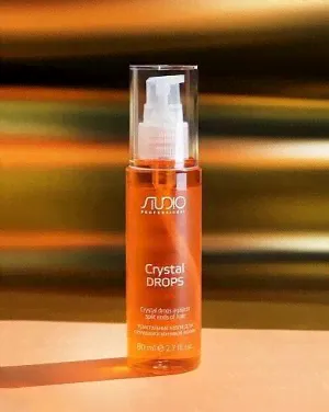 Кристальные капли 80мл Studio Professional для секущихся кончиков волос Crystal drops-2