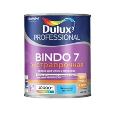 Краска для стен и потолков Dulux Professional BINDO 7 белая матовая (1л)