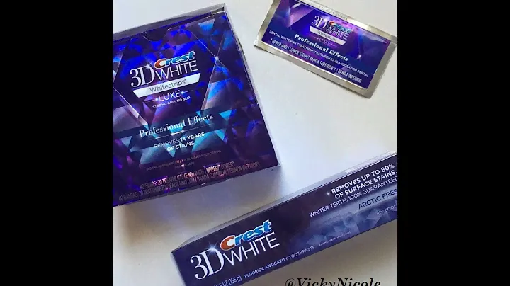 3D Crest White Whitening Strips Luxe Professional Effects