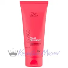 Бальзам-уход для защиты цвета жестких волос - Wella Professional Invigo Color Brilliance Vibrant Color Conditioner for coarse hair 200 мл