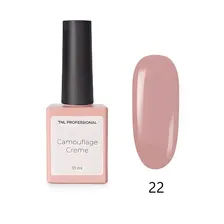 22 Гель-лак для ногтей Карамельная нуга Camouflage Creme TNL Professional 10 мл
