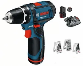 Аккумуляторная дрель-шуруповерт BOSCH GSR 10.8-2-LI+оснастка Professional (601868106)