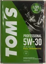 TOM`S PROFESSIONAL 5w30 С3 SP GF-6A 4L