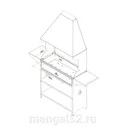 Мангал c крышей Gratar M Professional Optima Zont